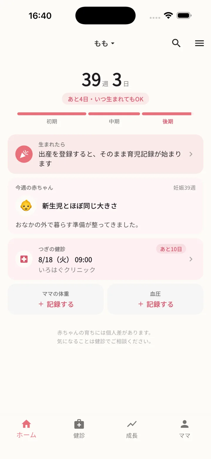 Irohagu 妊娠記録
